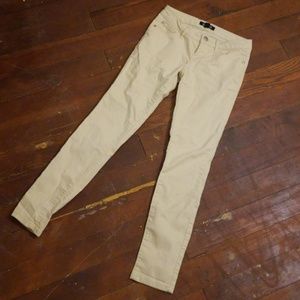 💝Free with any purchase Beige skinny jeans